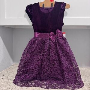 Purple kids dress - Jona Michelle